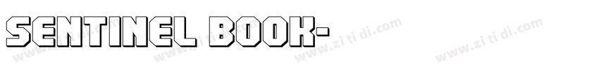 Sentinel book字体转换